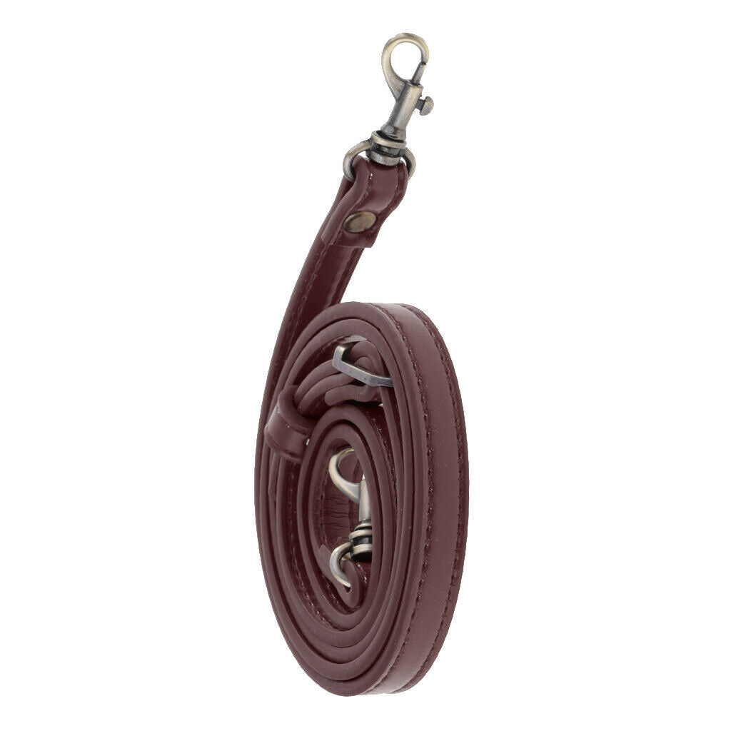 2 Pcs Women Classic PU Leather Strap Shoulder Wallet Replacement Handle