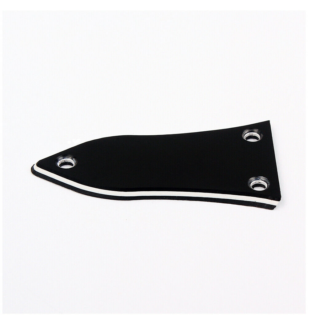 5Pcs Durable 3 Holes Truss Rod Cover Plates Screws Sets for Guitar Supplies
