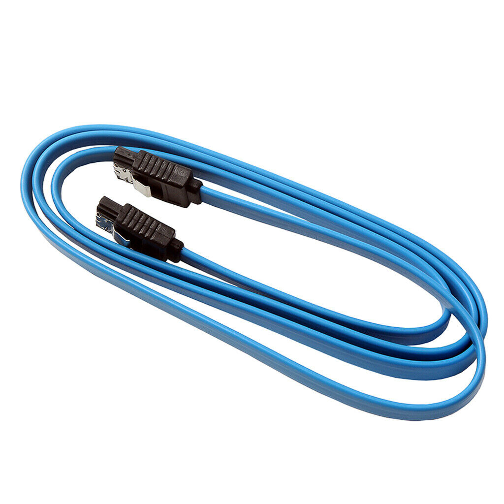 4X HDD 7 pin SATA 3.0 Data Extension Cable Copper Core Cord 1M/3.3ft 6Gb/s
