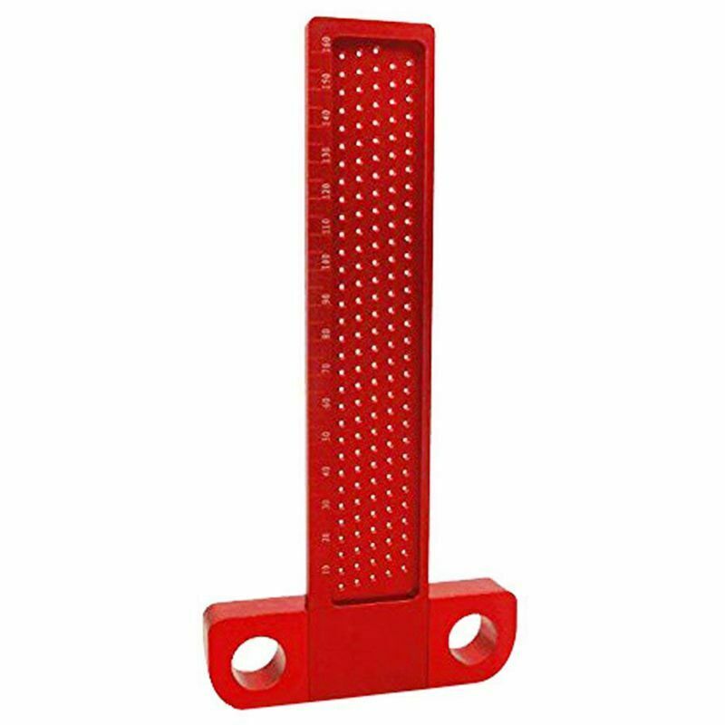 Precision Woodworking T-Square Measu Tools Scribe Aluminum Alloy D4J5
