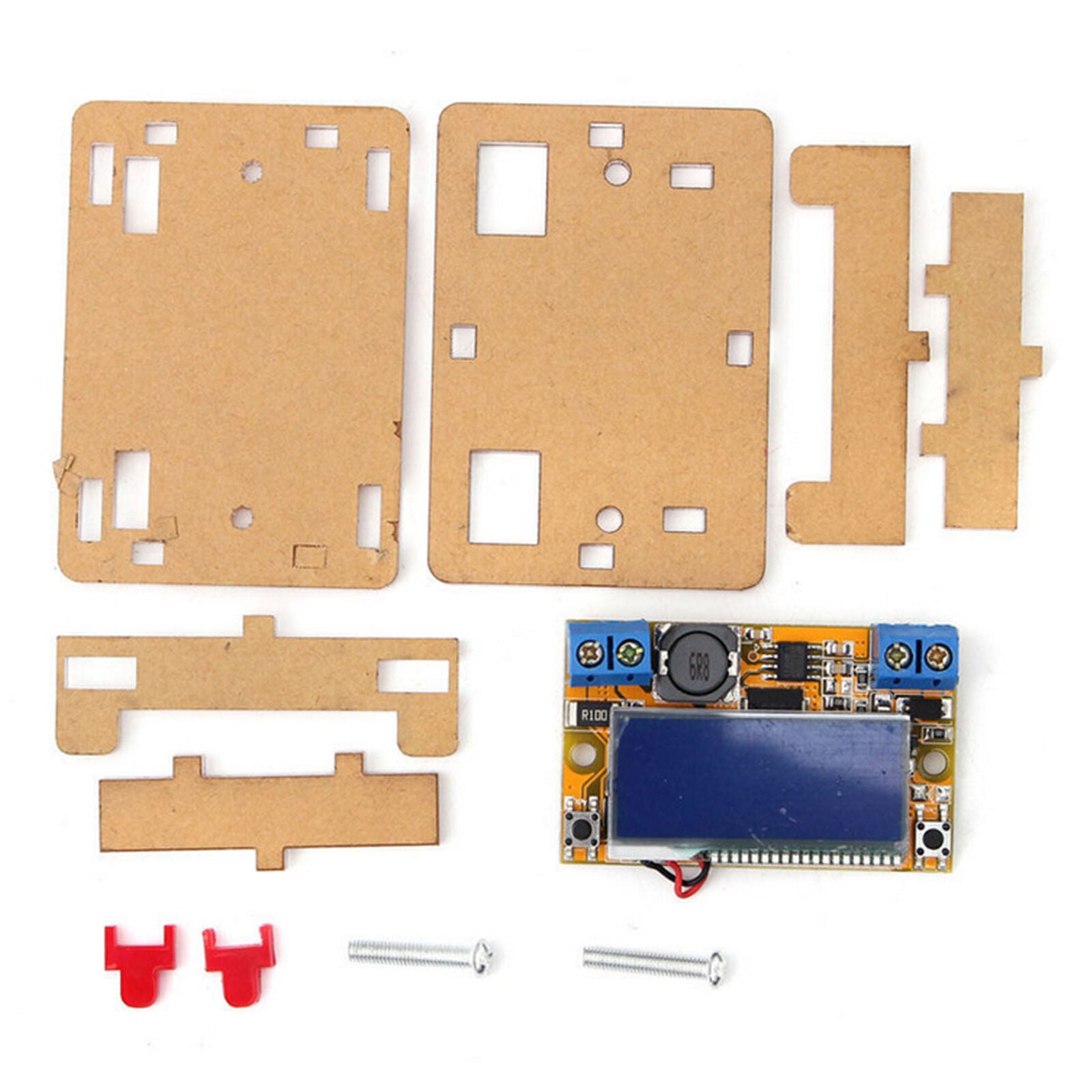 DC-DC Adjustable Step Down Power Supply Push-button Module with LCD Display