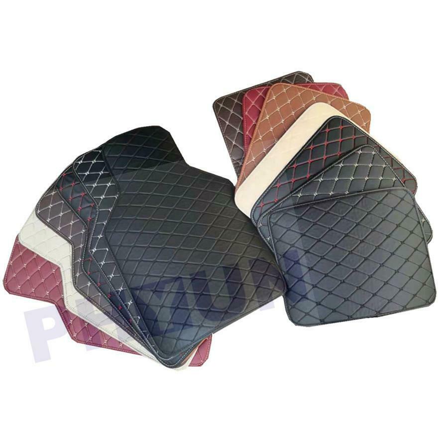 4pcs PU Leather  Car Floor Mats Front Rear Liner Weather Set Car Accessories
