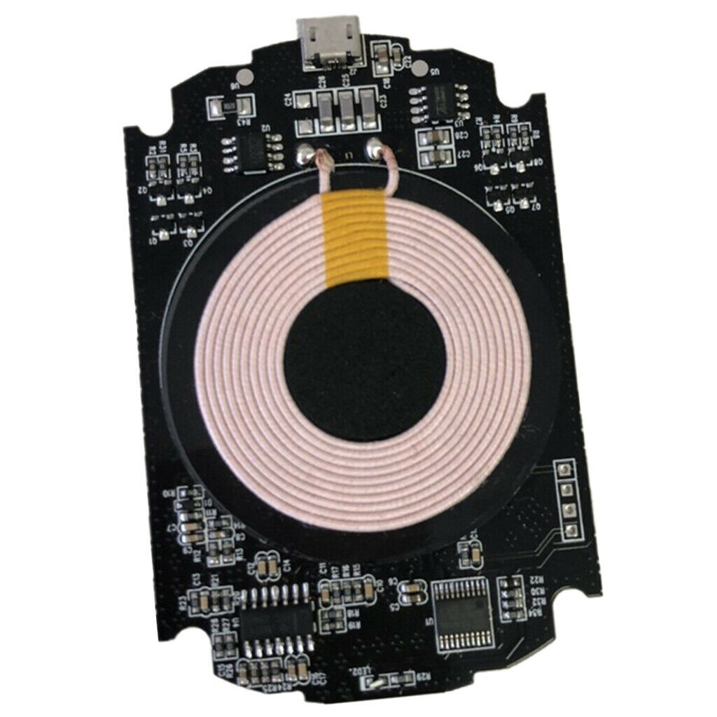 DIY Qi Wireless Charging Coil Receiver Module PCB Circuit Board,5W