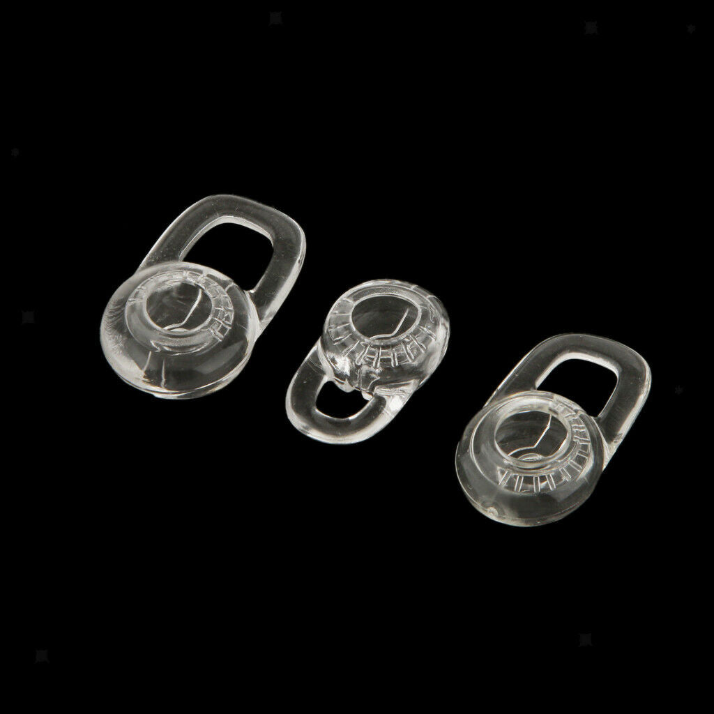 Earbuds-Eartips Tips for Mini Wireless Headset Headphone Replacement Kit White