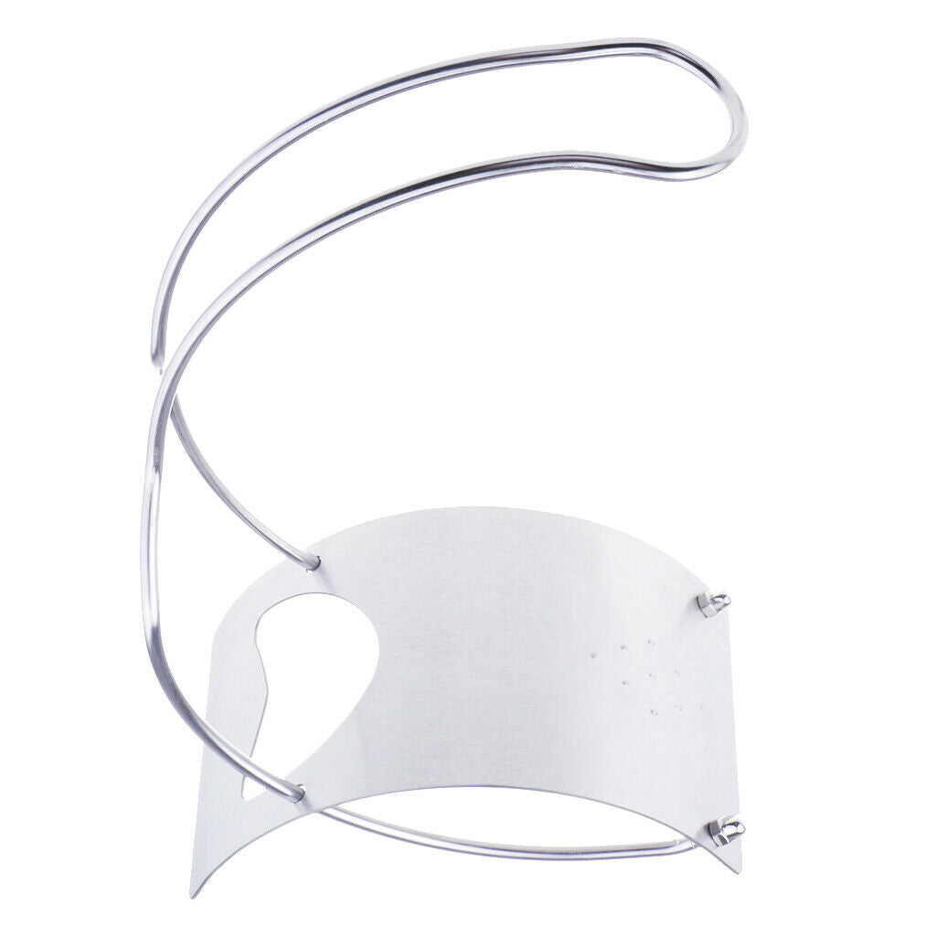 1 Piece Stainless Steel Red Wine Bottle Holder Transparent  Display Stand