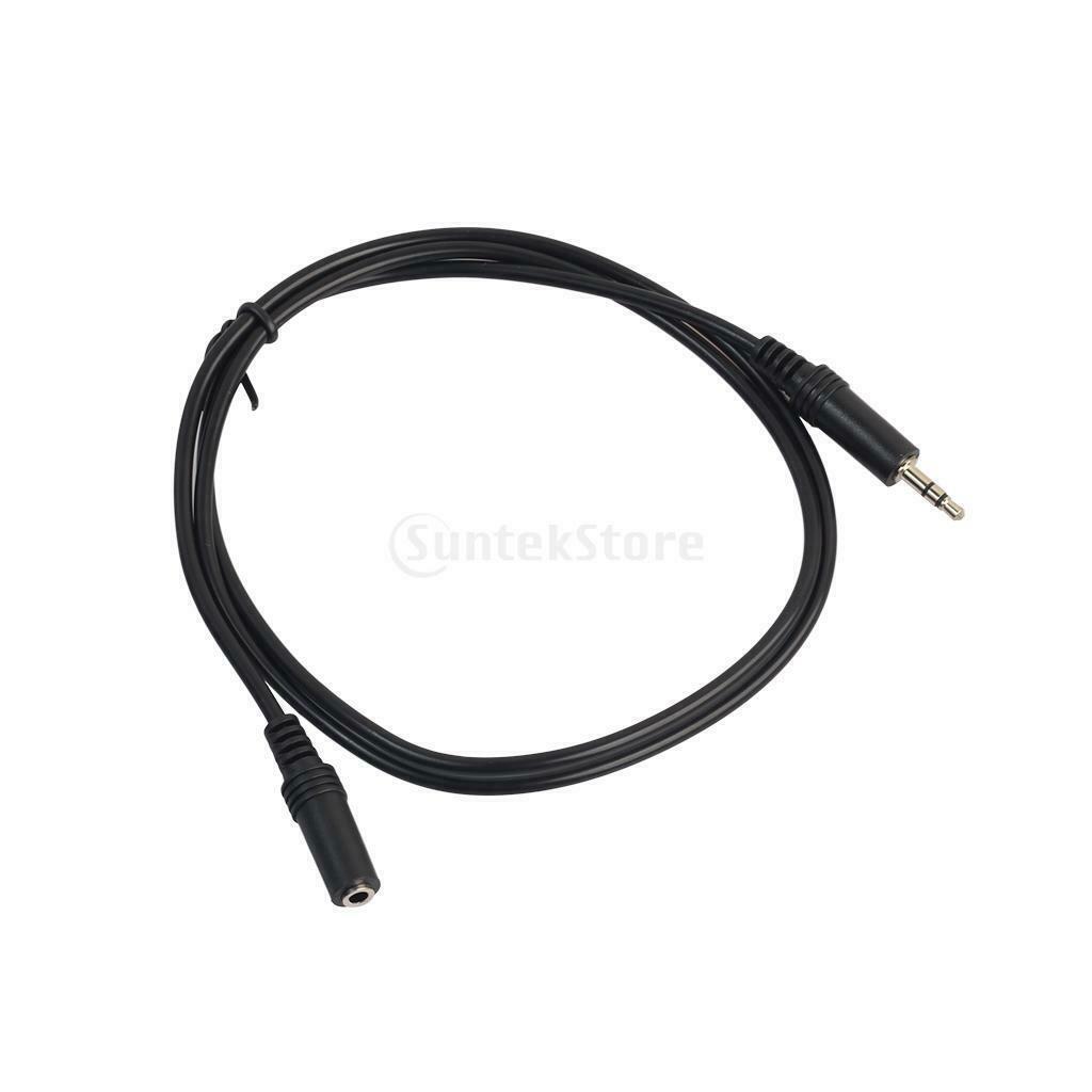 2 Pieces 3.5mm Stereo Audio Extension Cable,AUX Male to Female Headphone