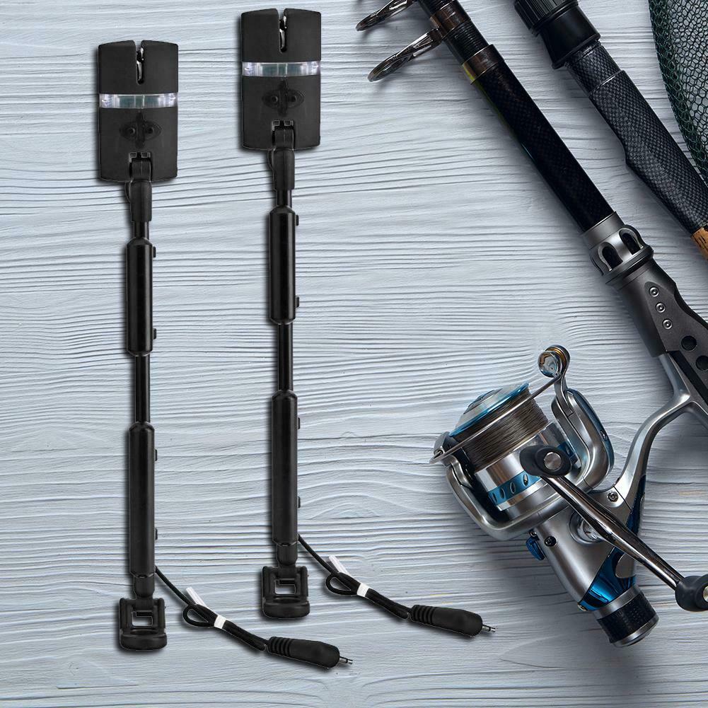 2pcs/Bag Fish Bite Alarm Swinger 7 Color LED Bite Indicator Fishing Tackle @