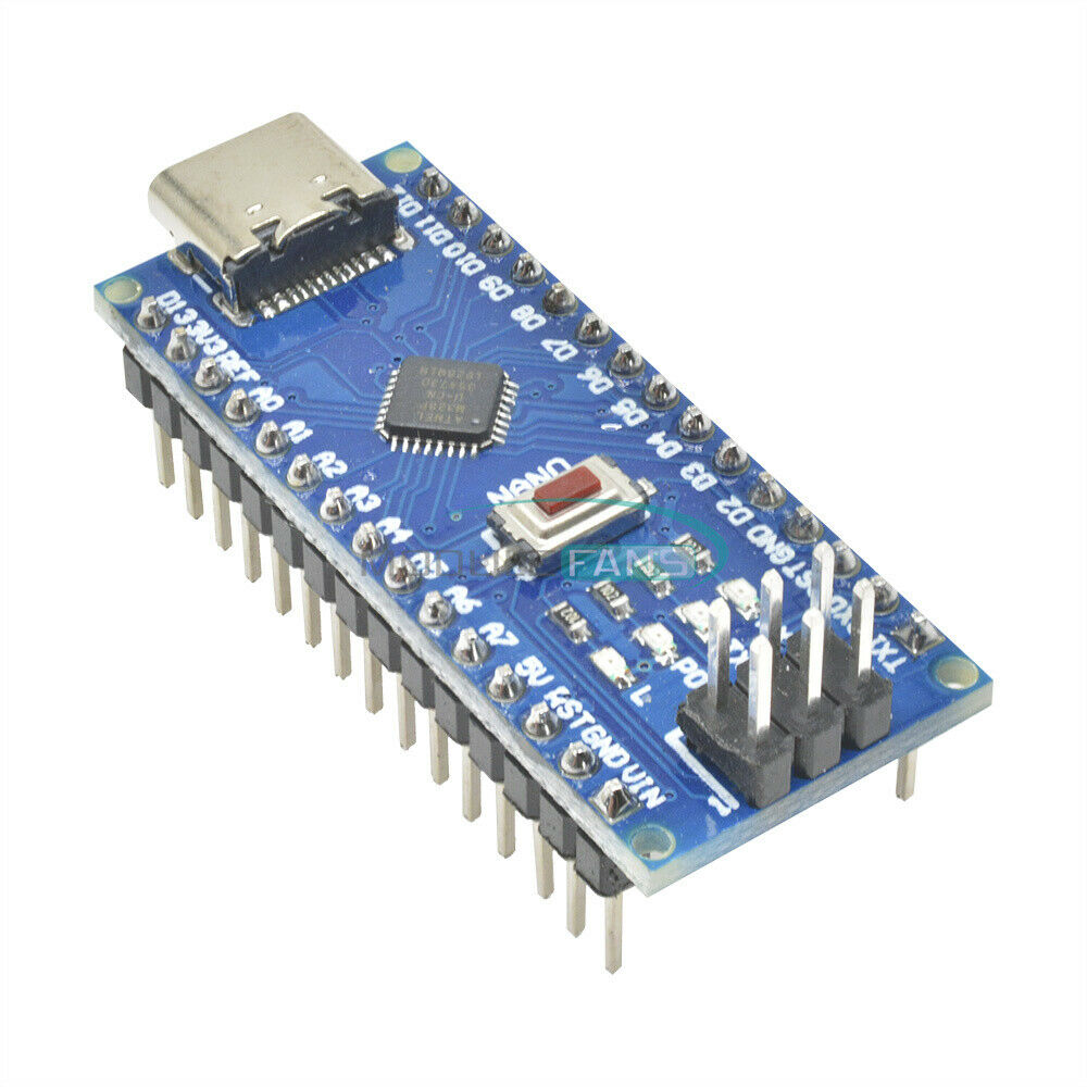 Nano V3.0 USB ATmega328 5V 16M Micro-Controller Type-C CH340G Board For Arduino
