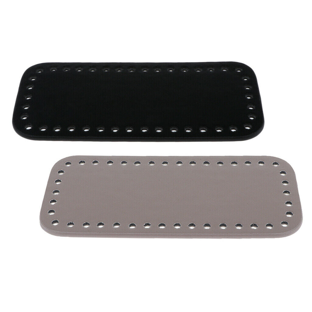 2 Pack Knitting Bags Nail Bottom Shaper Pad Insert Base with Holes DIY