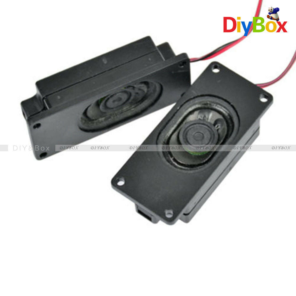 2PCS 3070 4 Ohm 3W Advertising LCD TV Speakers Loudspeaker Rectangle Speaker