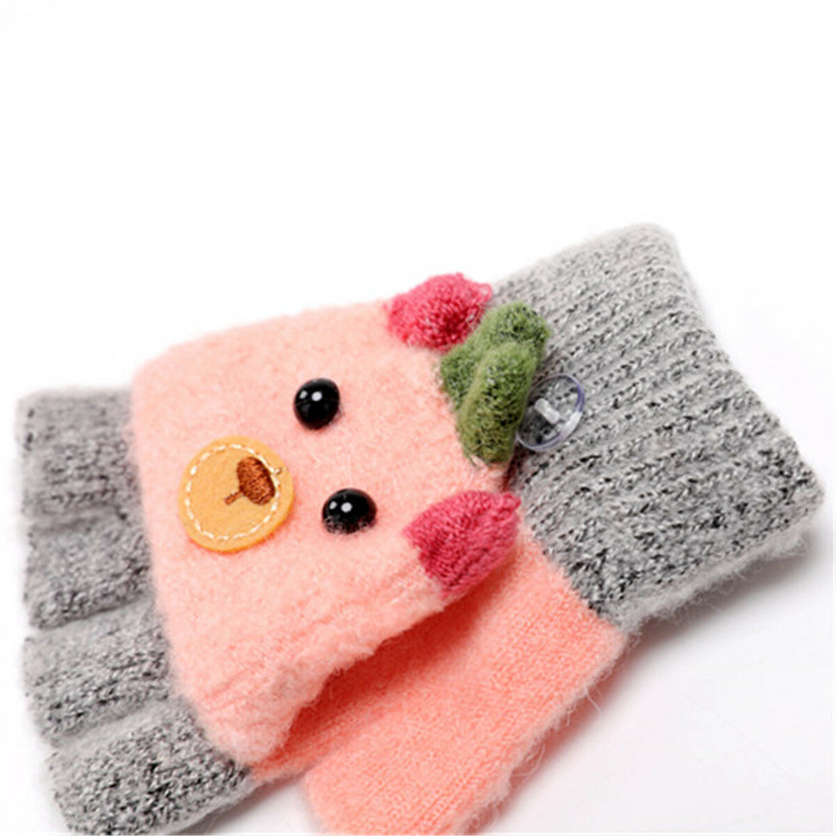 Fashion Lovely Children's Gloves Winter Warm Mittens Soft Knit Warmer Boys Girls