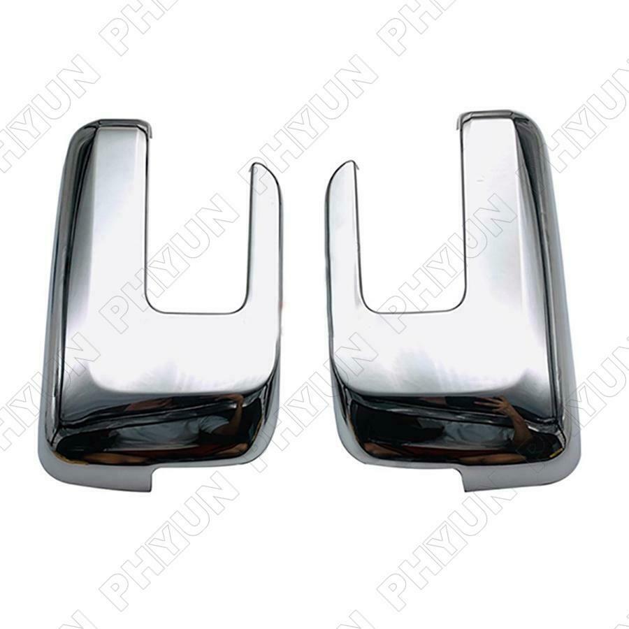 For 2021-22 Ford F150 F-150 Rear View Side Mirror Covers Trim Chrome Decorations