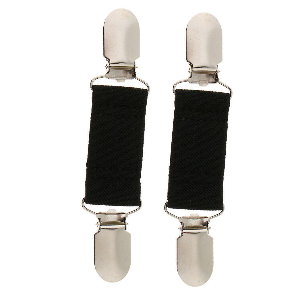 2 Pack Sweater Cardigan Clip Scarf Pins Duck Clips Sleeve Holder Collar Clip