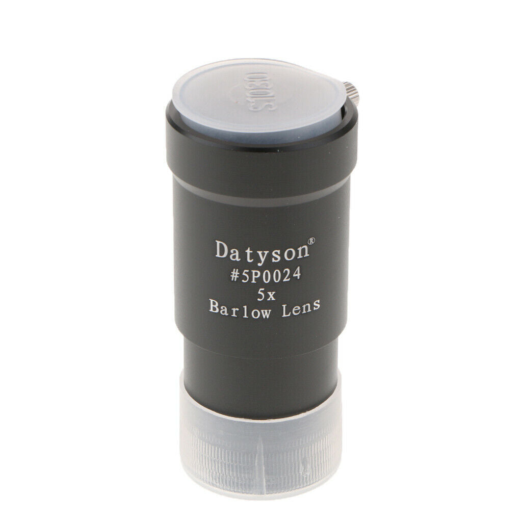 5X Magnification Barlow Lens 1.25''/31.7mm Full Metal for Telescope Eyepiece