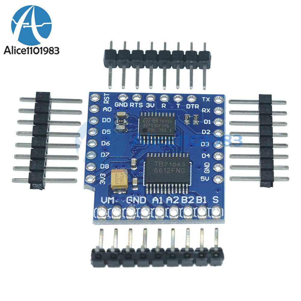 WeMos D1 mini I2C Dual Motor Driver Shield Driver Module TB6612FNG DIY