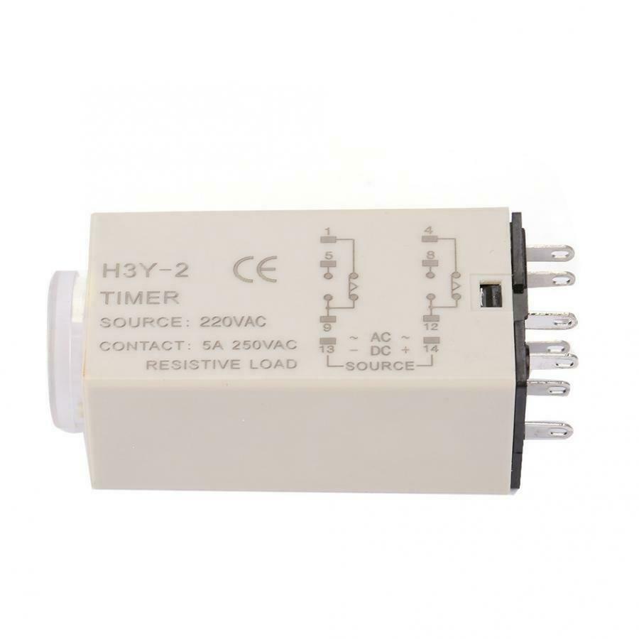 H3Y-2 220VAC 10S NEW PLC Terminal Timer Time Relay Solid State Relay Timer Relay