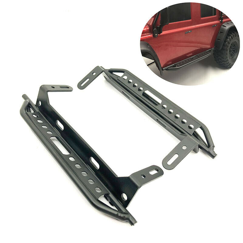1/10 RC Rock Crawler Access Metal (Sliders) Rock Rails TRX-4 YEA-TRX4-053 Black