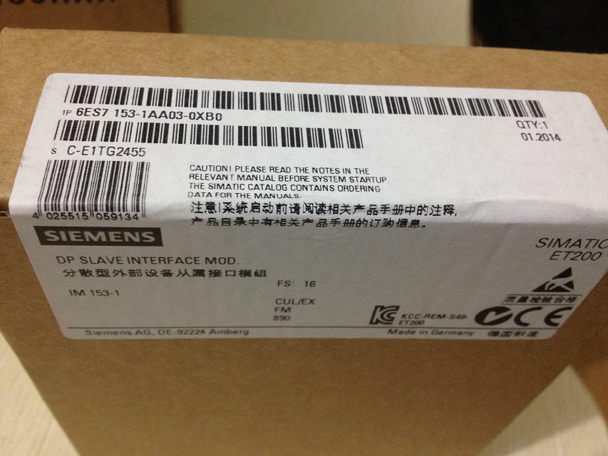 1 PC New Siemens 6ES7 153-1AA03-0XB0 PLC 6ES7153-1AA03-0XB0 In Box