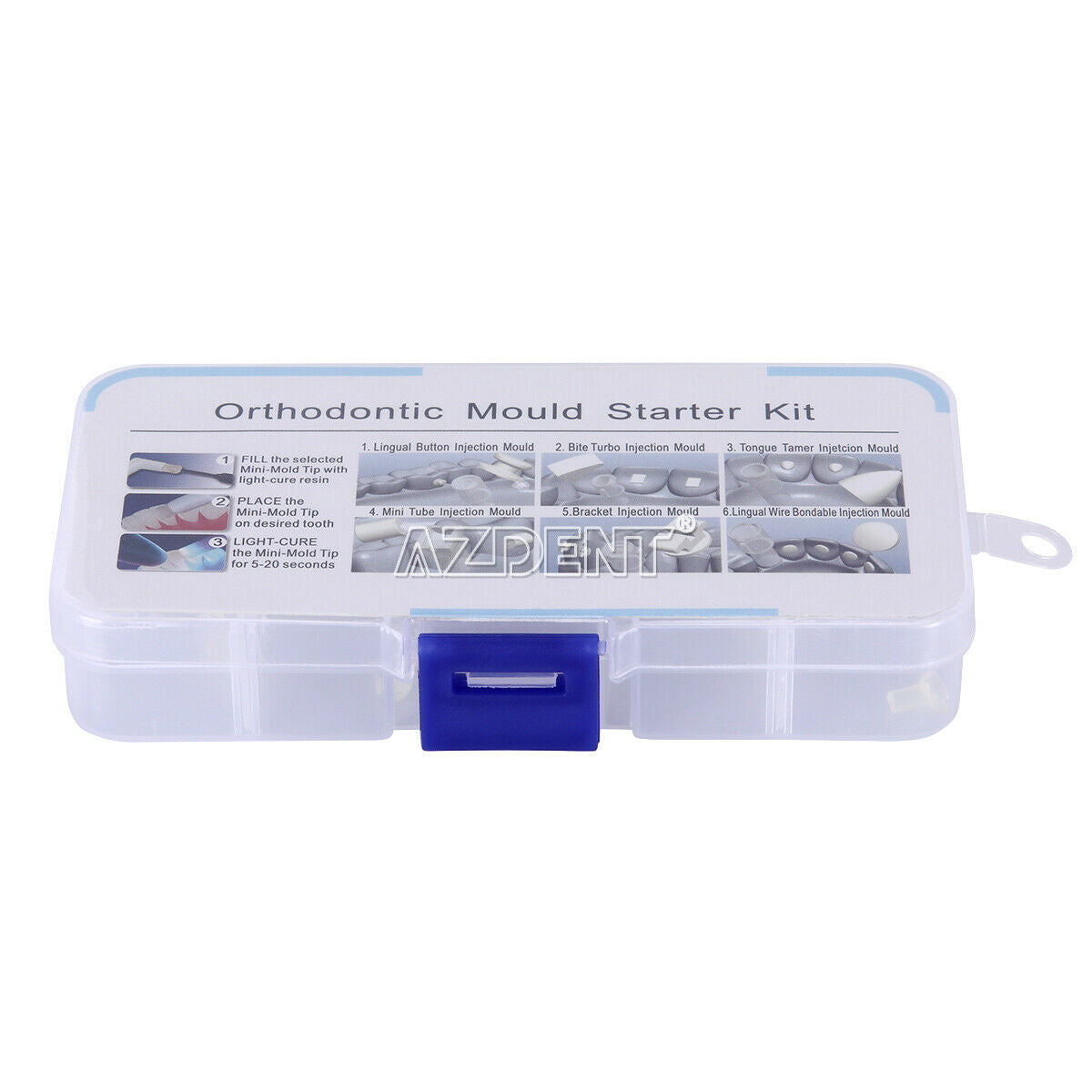 10xDental MINI Ortho Bracket &Lingual Button/Wire Accessories Injection Mould
