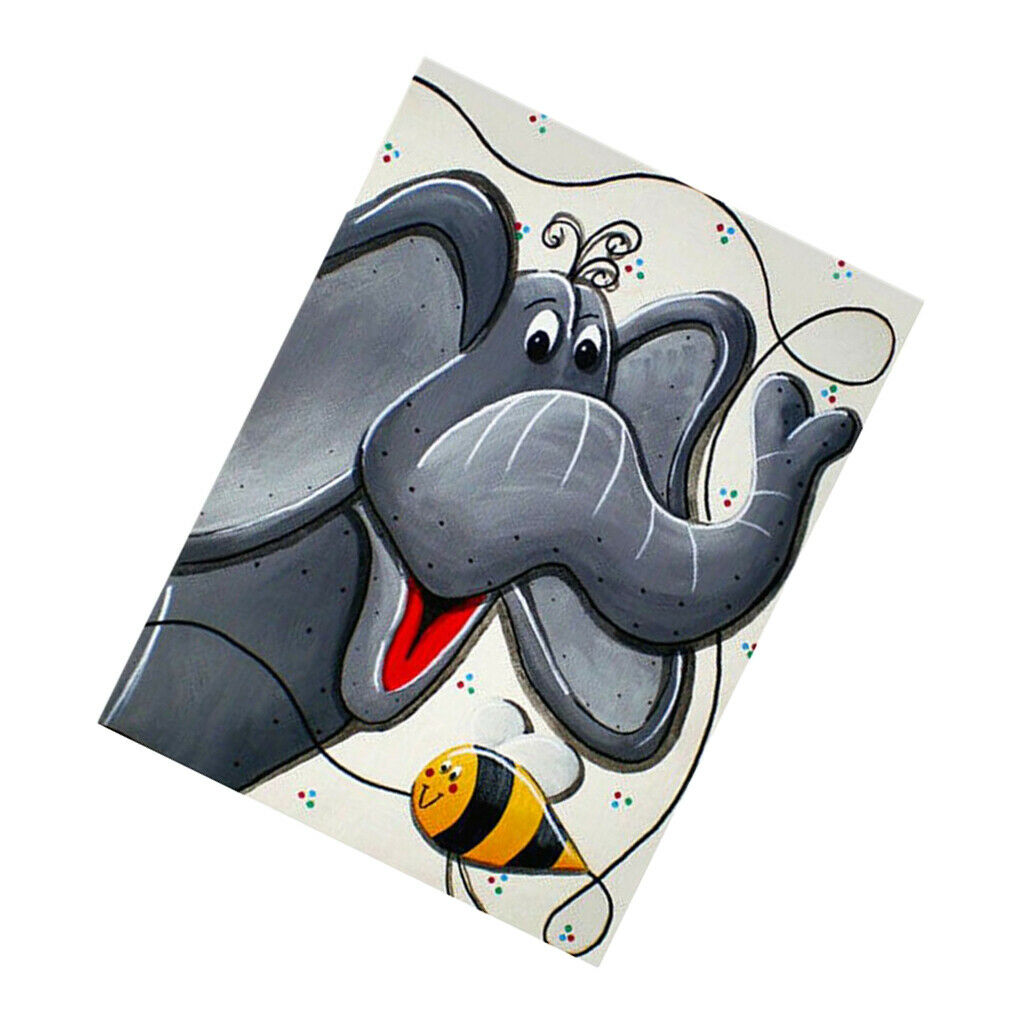 5D Diamond Painting Cartoon Animal Picture Crystals Embroidery Arts Elephant