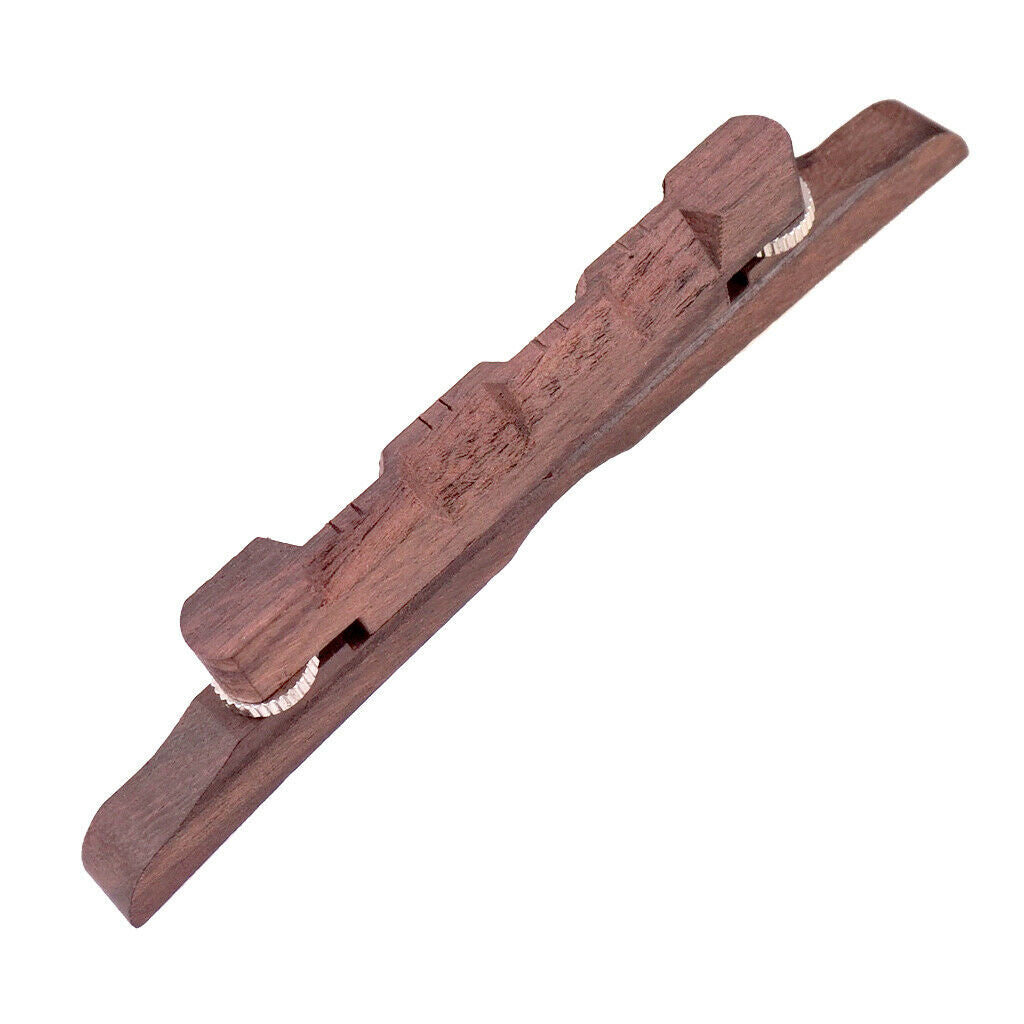 Adjustable Rosewood Guitar Bridge Saddle for Mandolin Jazz Replacement Parts
