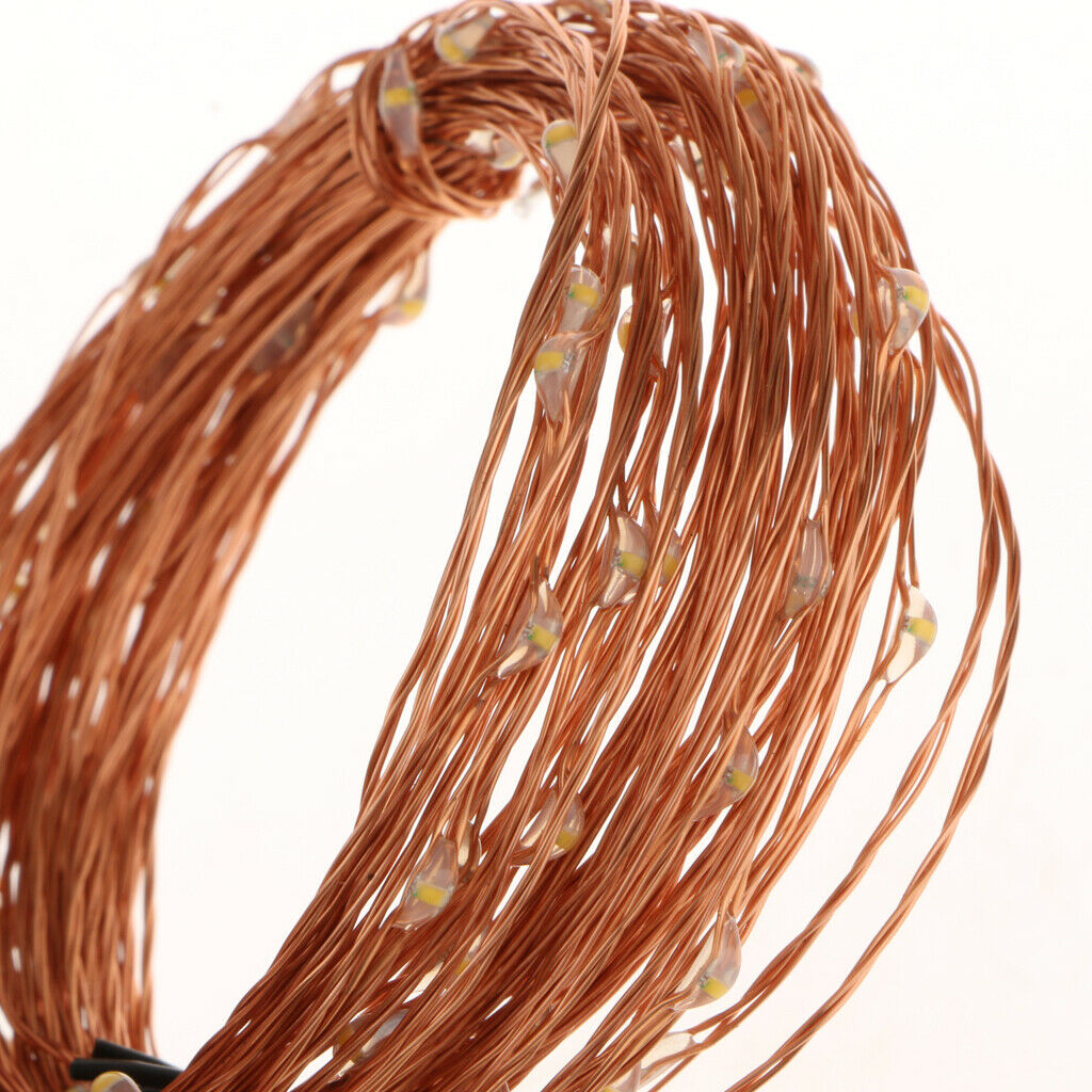 100LEDs Fairy Lights in Copper Wire Halloween Decoration Lighting