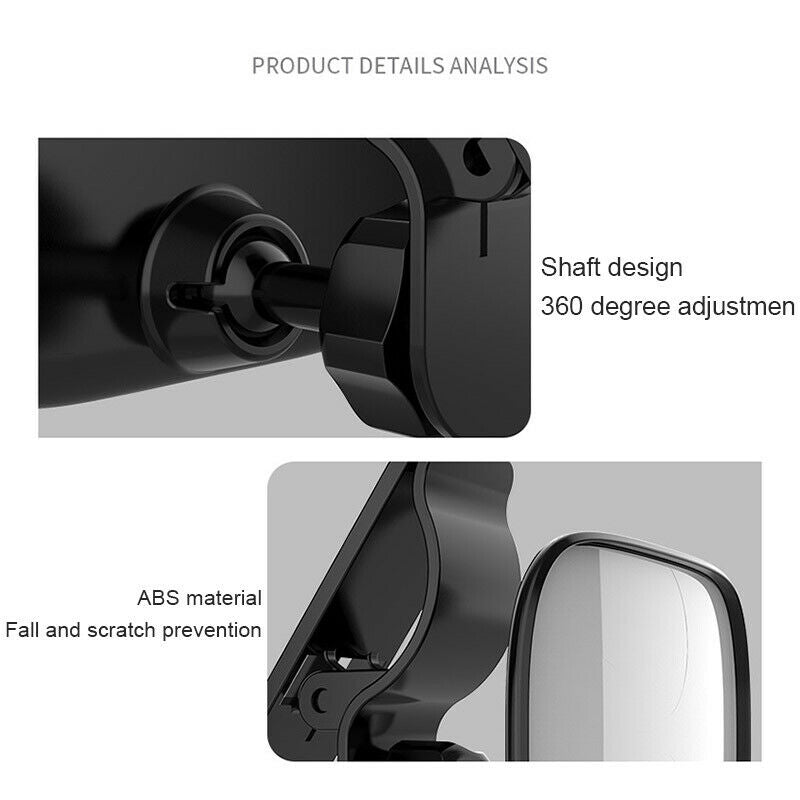 Car Seat Mirror Back Mirror For Baby Shatterproof Rear Facing Infant Car .l8