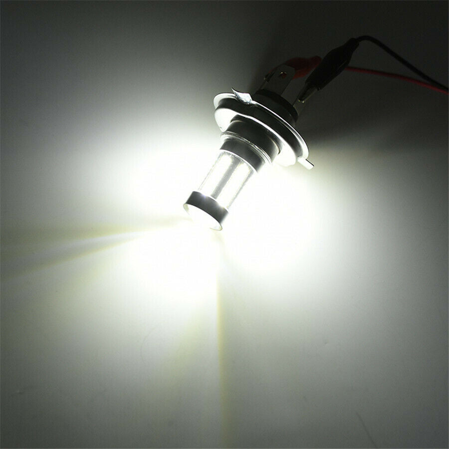 1PC Pure White 100W H4 Headlight 9003 HB2 Hi/Lo Beam Fog Lamp FOR Car Motorcycle