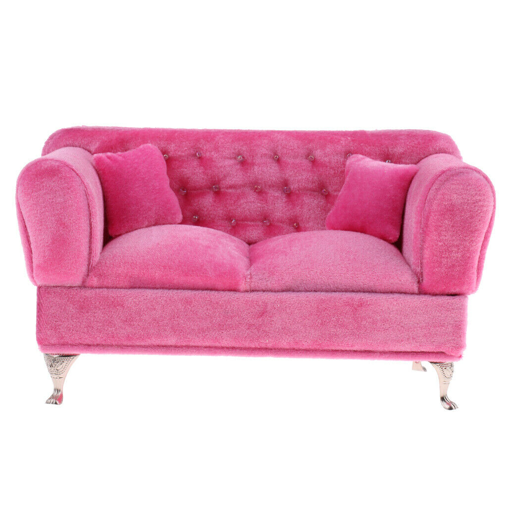 Long Sofa for 1/6 Scale Blythe SD Licca/Momoko/Azone Furniture Accessory