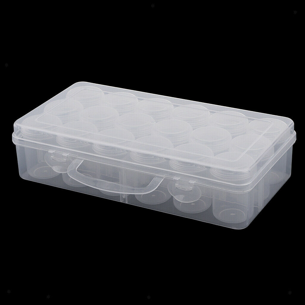 18x packaged transparent plastic storage containers for packaging