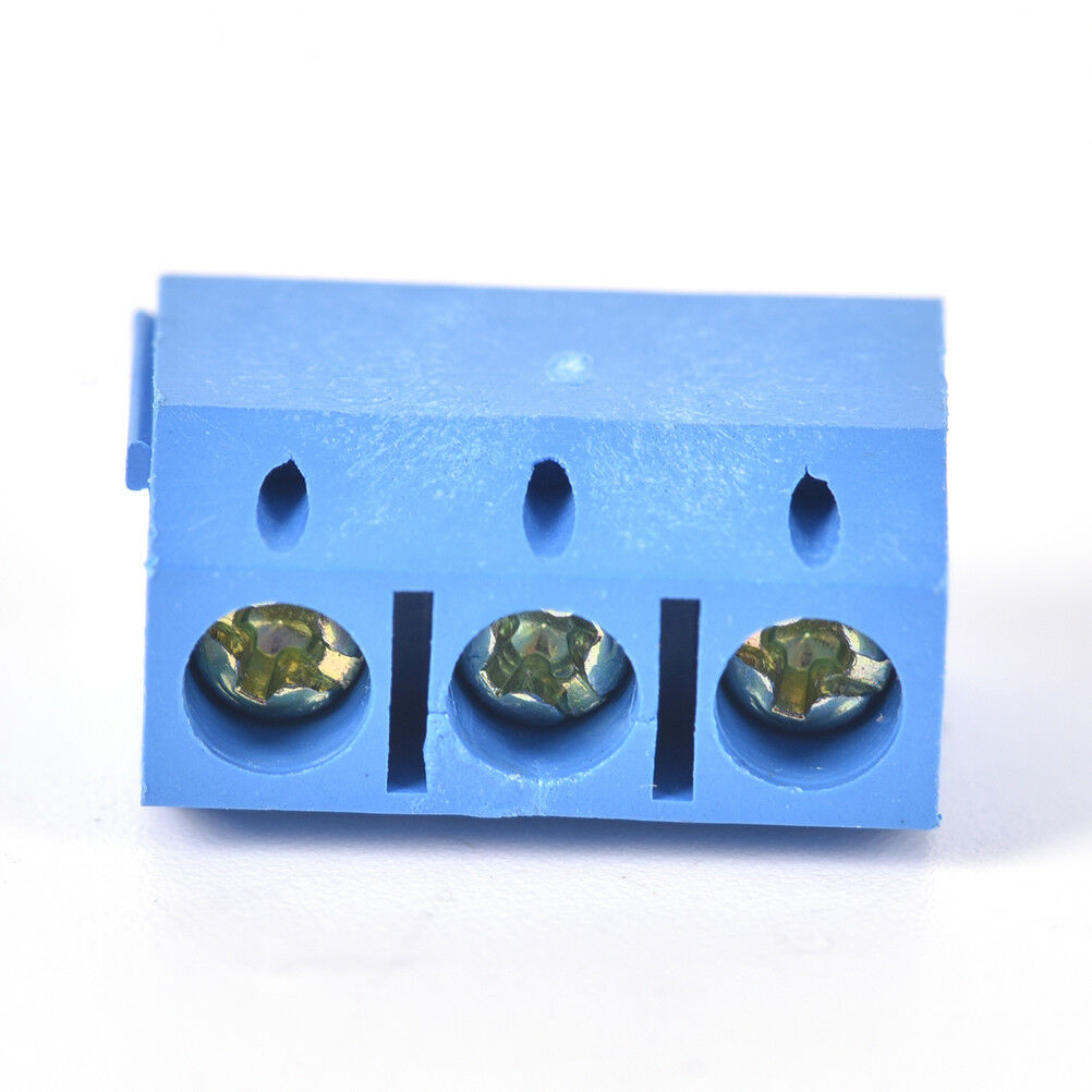 10PCS KF301-3P 5.08mm 3 Pin Connect Terminal Screw Terminal Connector B Lt