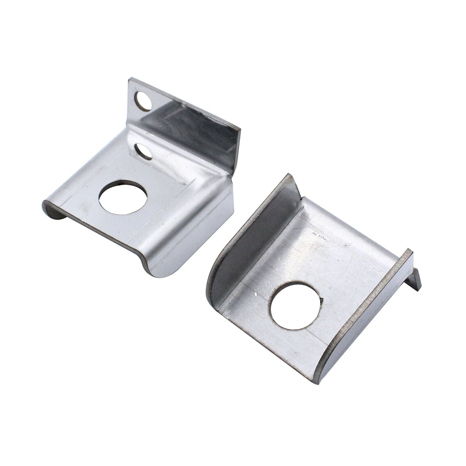 Battery Tray Kit Adjustable Polished Hold Down Clamp Bracket Car Accessories
