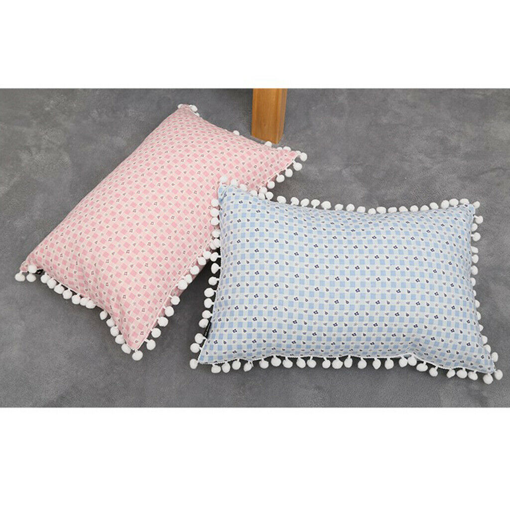 Rectangle Lumbar Support Pillow Cushion for Home Office Chair Car Sofa Pink
