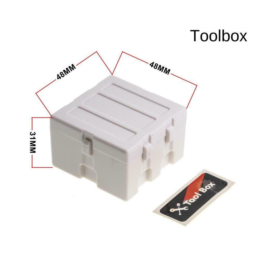 5Pcs RC 1/10 Decoration Accs Fit for HSP TRX4 SCX10 Rock Crawler Car White