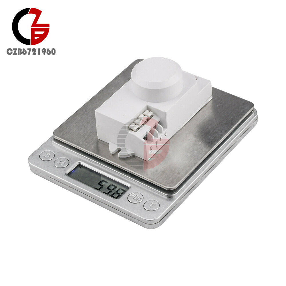 Microwave Human Body Sensor Switch 5.8ghz HF 220V LED 360 Degree Radar Motion