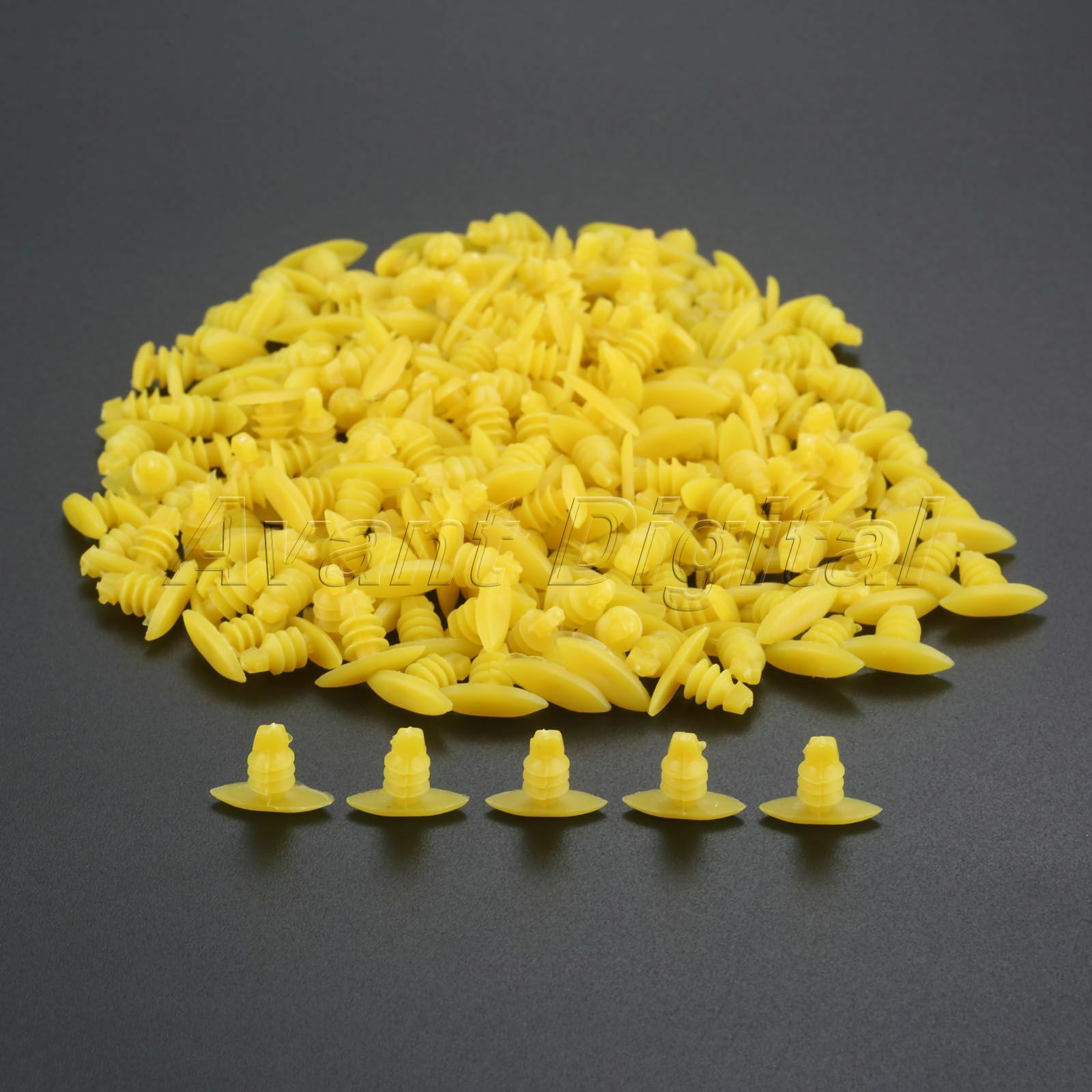 200PCS Replacement Screws Auto Fasteners Plastic Rivets Clip for Mazda Universal