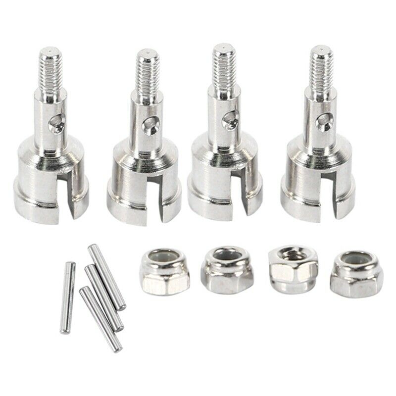 Wheel Conversion Set Axle & 12Mm Hex Dive Hub Turn 1/10 on Road for WLtoys 1/1X3