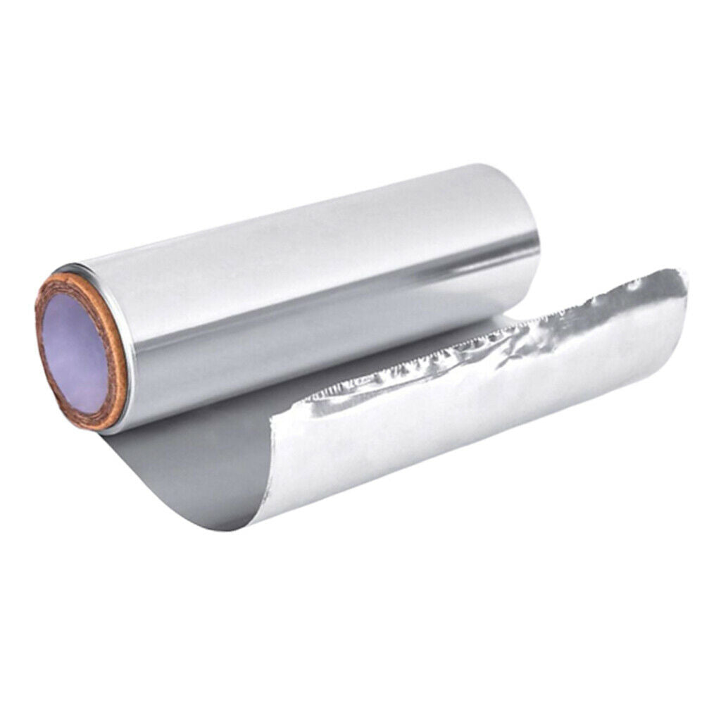 Professional Oil-proof Thickened Coloring Foil Sheets Tinting Tinfoil Roll