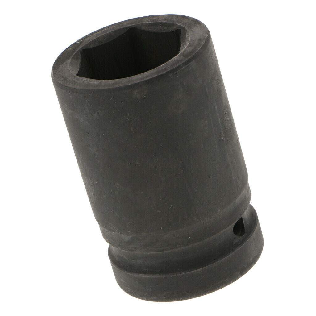 1 Inch Square Sockets Metric, Black, 33 Mm