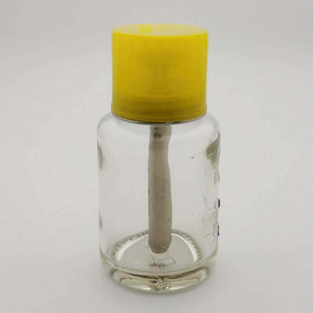 Empty Press Pump Dispenser Bottle Container for Nail Polish Makeup Remover