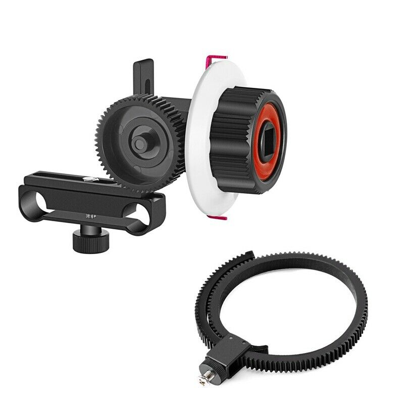 VD-F0 Camera Follow Focus 15MM Follow Focus with Gear  Belt for  Nikon Sony A6U1