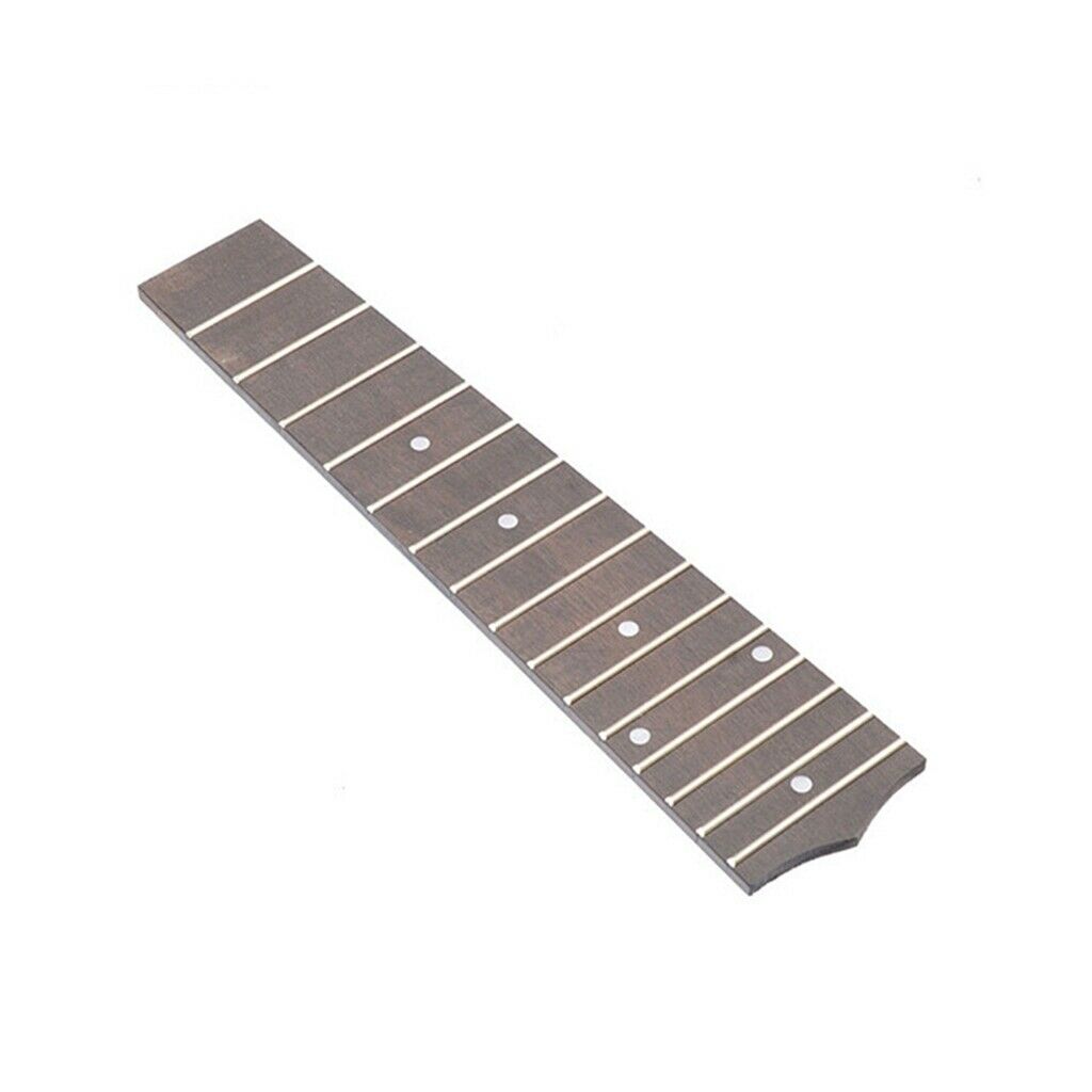 21 Inch Ukulele Fretboard Guitar for 4 String Guitar White Point