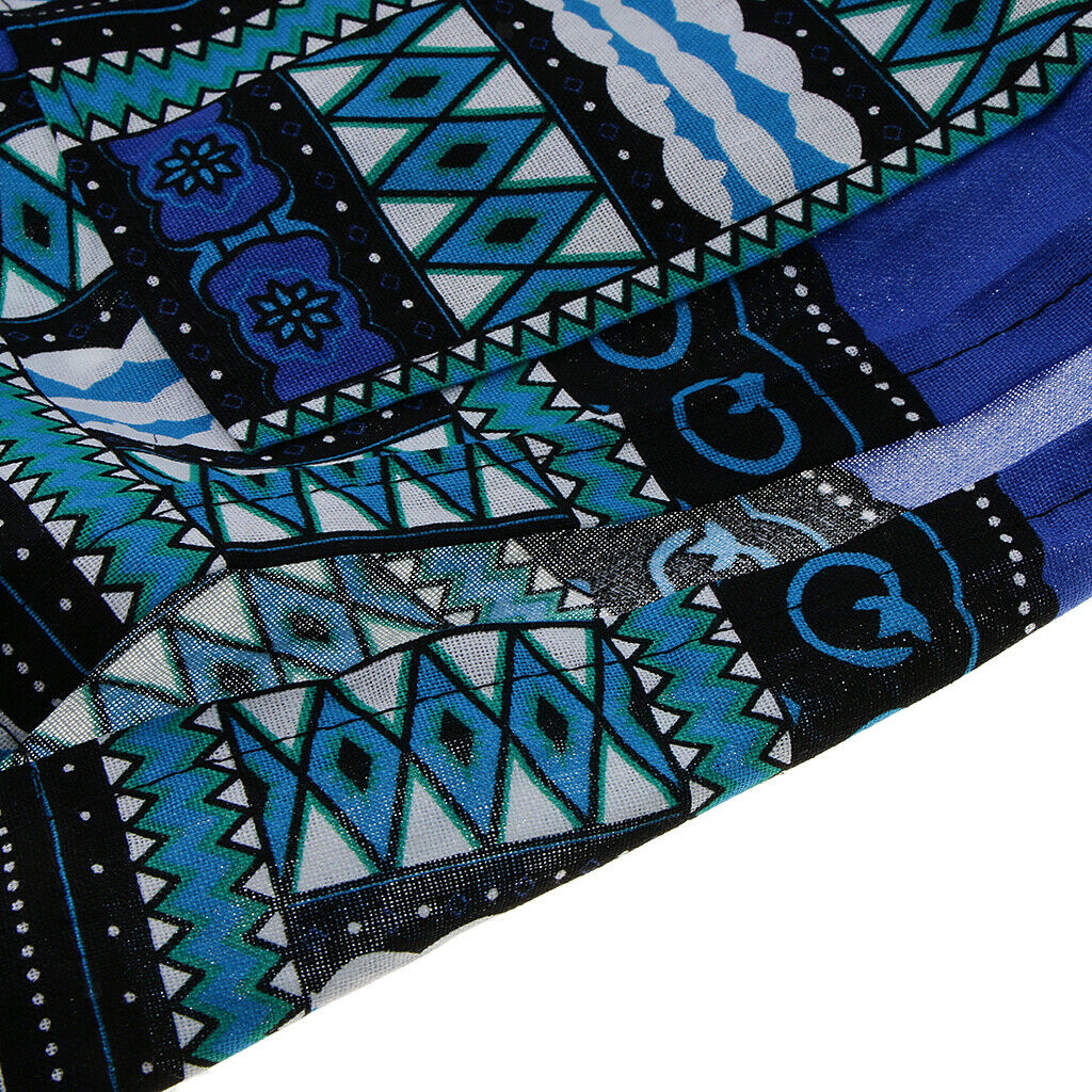 African Prints Shirt Dress Cotton Dashiki Caftan Rappers Tops for Women Men