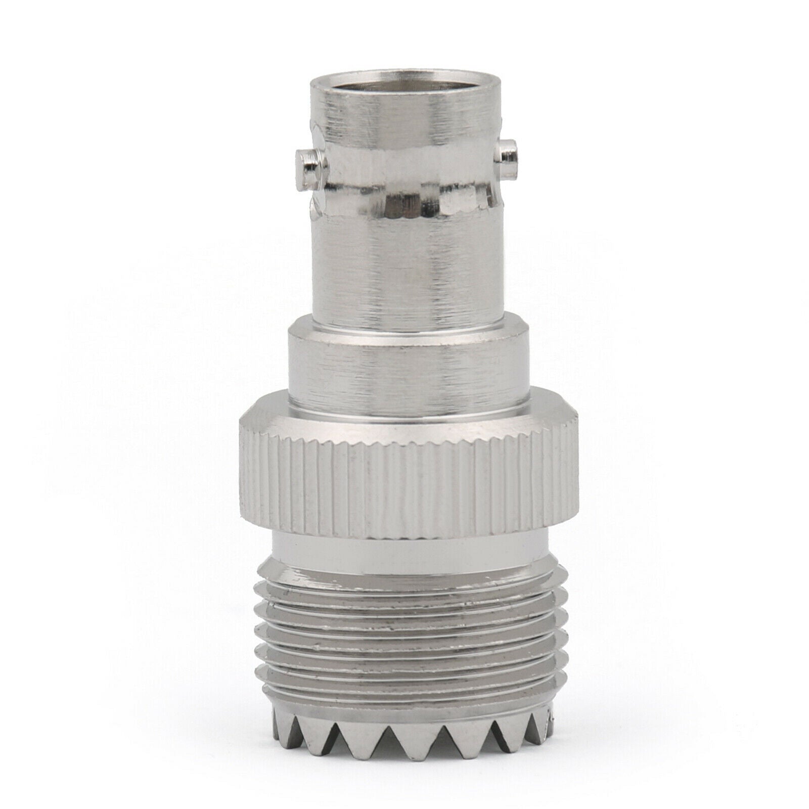 10Pcs UHF Female PL259 Jack to BNC Female Jack Straight RF Connector Adapter CA