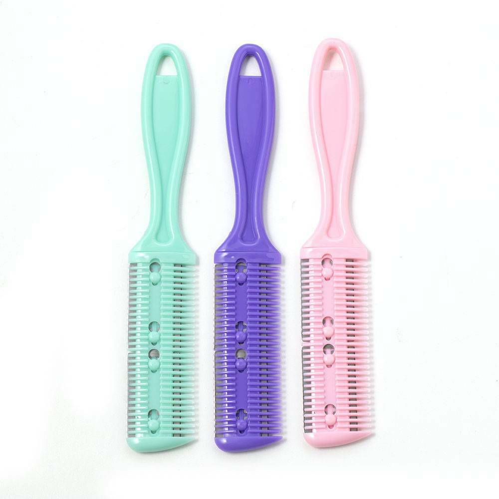 Double Sided Hair Thinning Razor Comb Professional Salon Hairdressing Trimmer~