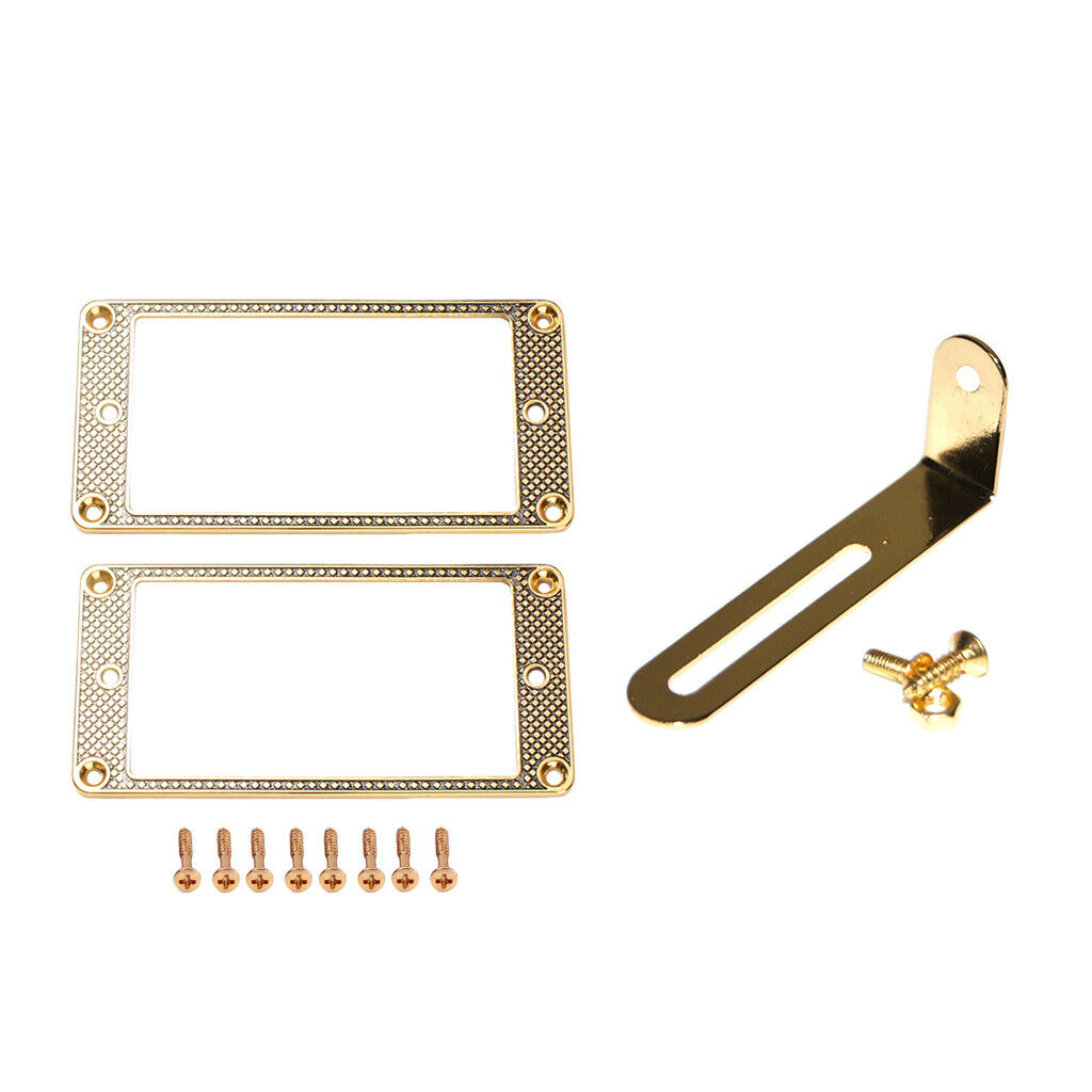 Metal Pickup Mounting Ring with Pickguard Bracket