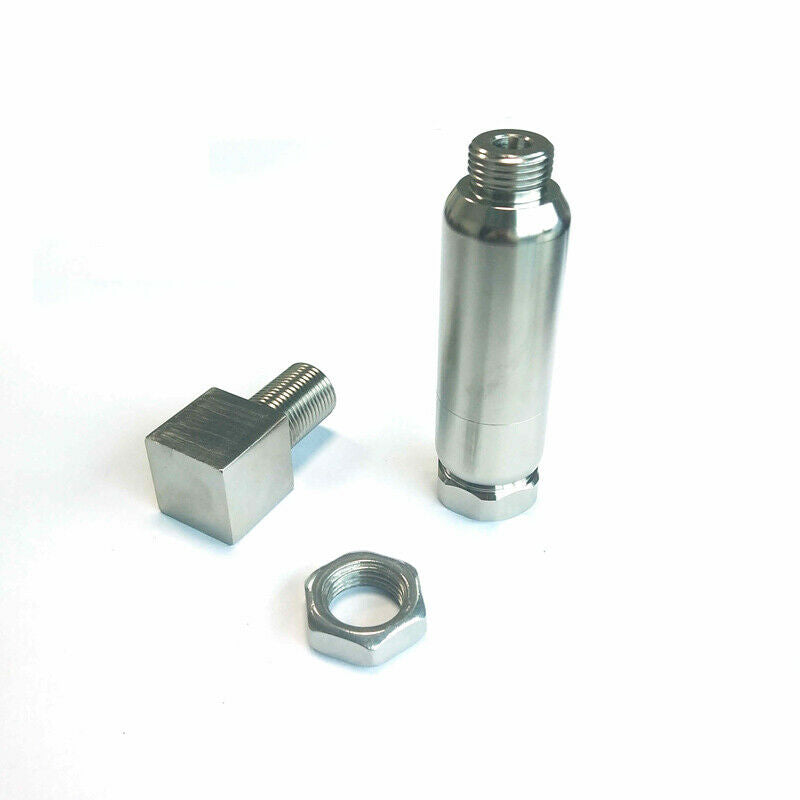 90Â° Degree OÂ² Oxygen Sensor Extender Spacer Extension Catalytic Adapter M18X1.5