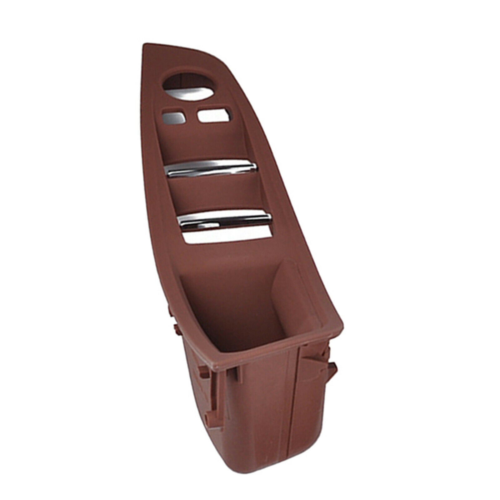 Inner Door Pull Handle Trim Cover Kit For BMW 520i 525i 528i 535i Brown