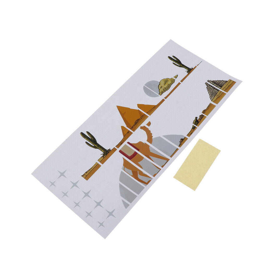 Electric Desert Camel Guitar DIY Fretboard/Fret Inlay Stickers Decoration