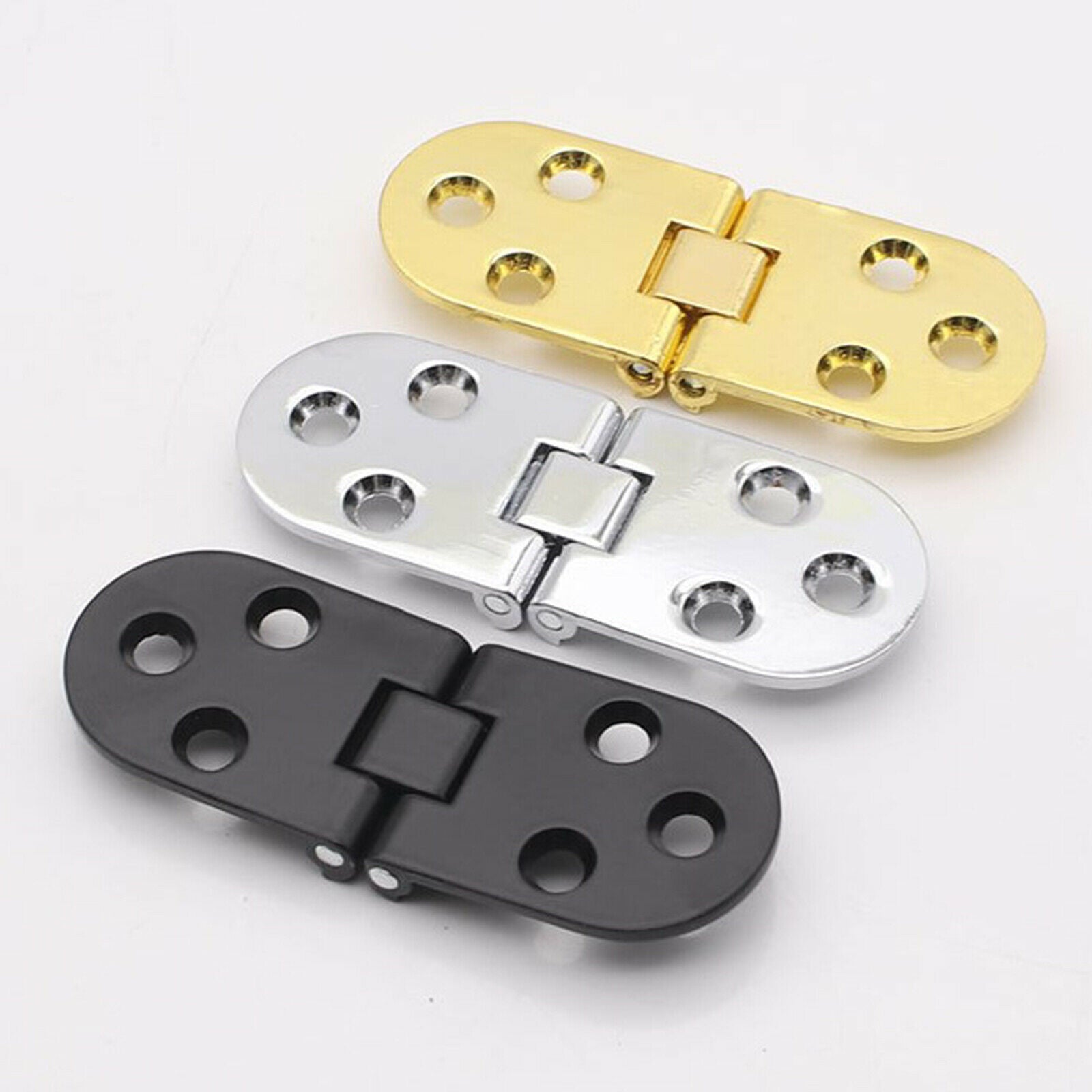 8-pack Stainless Folding Table Hinge for Cabinets Stable Durable Close Edit